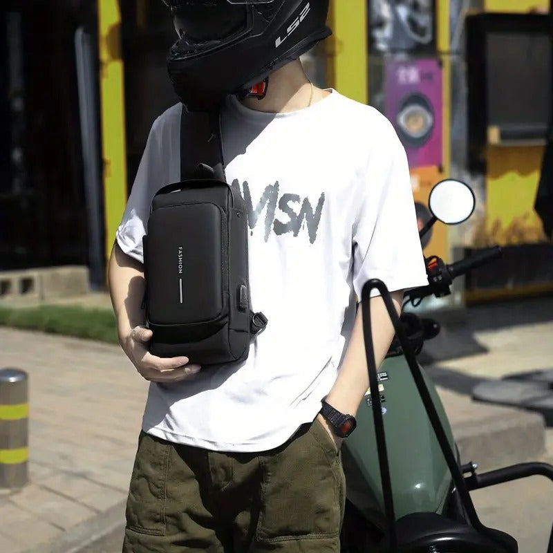 Usb Chest Bag