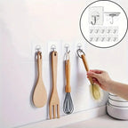 Adhesive Flower Hooks for Wall Without Drilling
