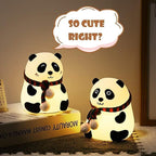 Panda night silicon lamp