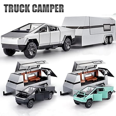 Tesla Cybertruck Die-Cast Toy Silver