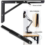 20cm Folding Shelf Brackets, 20cm