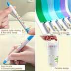 12 Color Washable Twistable Crayons Set