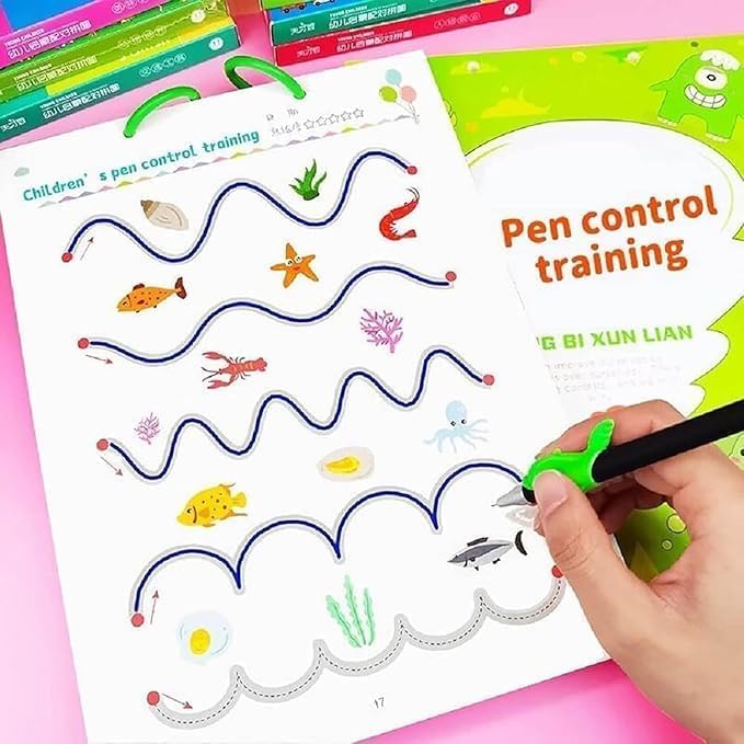 Reusable Handwriting Practice Book 64 pages