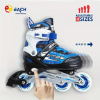 Inline Roller Skating Shoes Blue