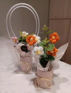 Artificial Crochet Flower Bouquet