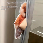 3D Cute Dog Door Stopper Wall Protector