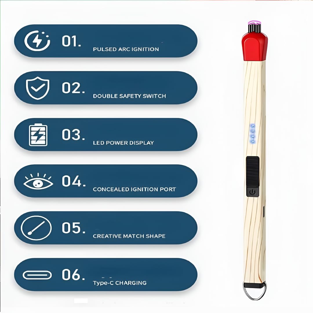 Match Stick Shaped Gas Lighter