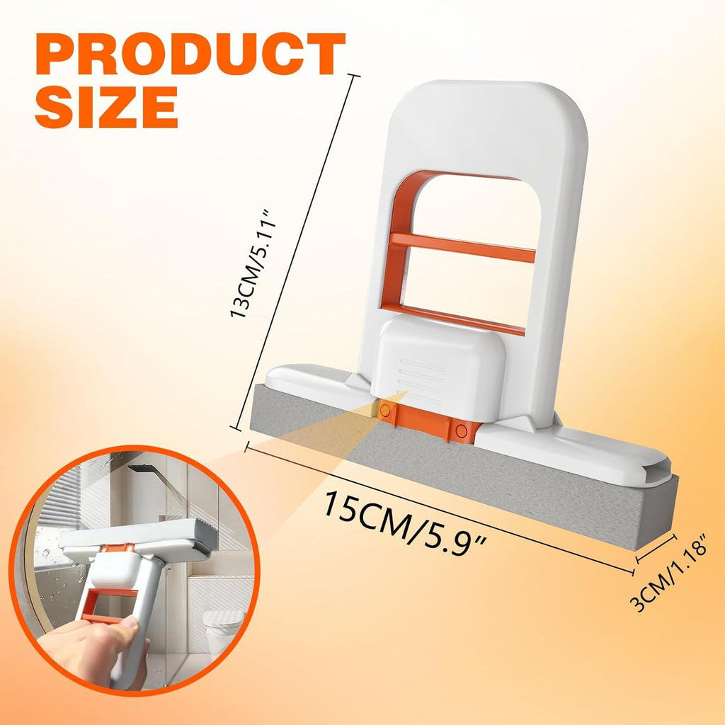 Mini Foldable Desktop Mop – Self‑Squeeze Sponge Mop