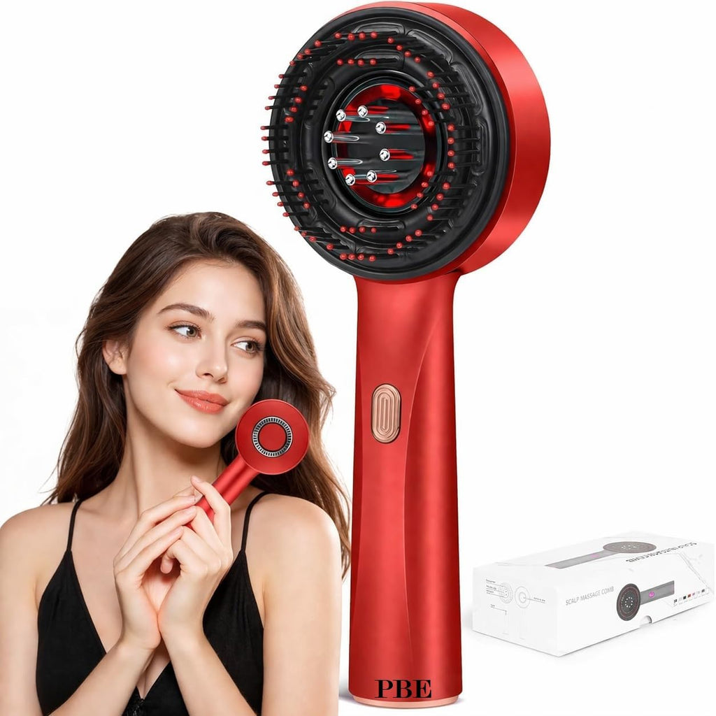 Head Scalp Electric Massager Comb