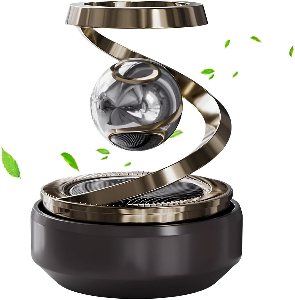 Solar-Powered Aromatherapy Car Air Freshener