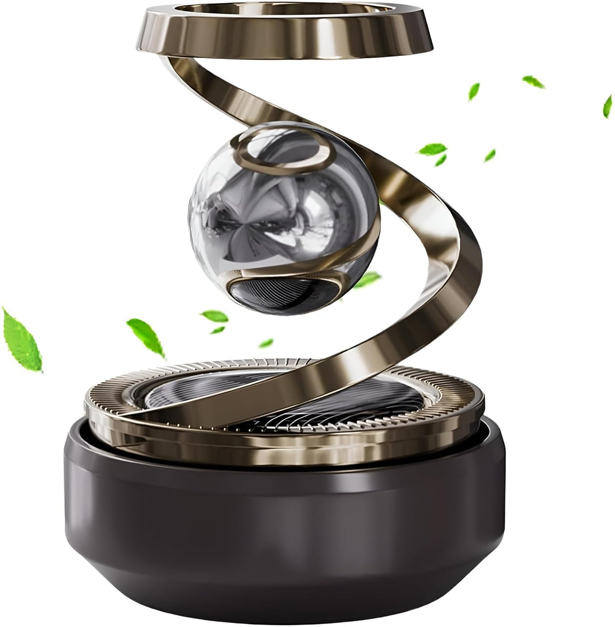 Solar-Powered Aromatherapy Car Air Freshener