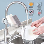 Stainless Steel Faucet Rack Holder For Kitchen Sink