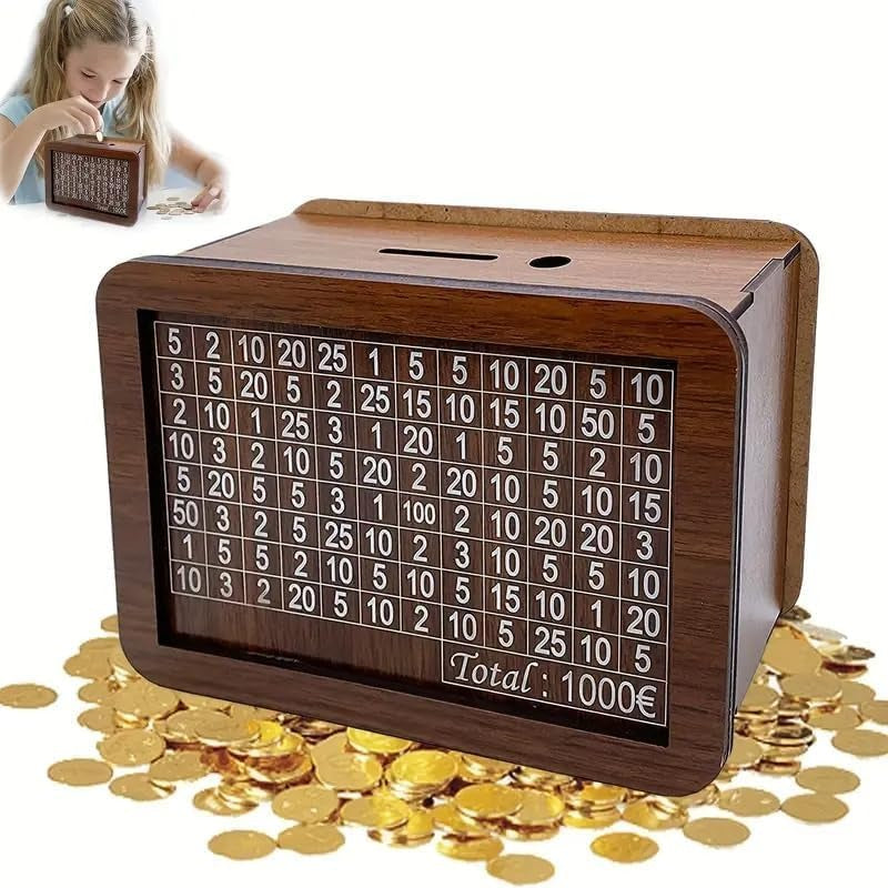 Wooden Piggy Bank