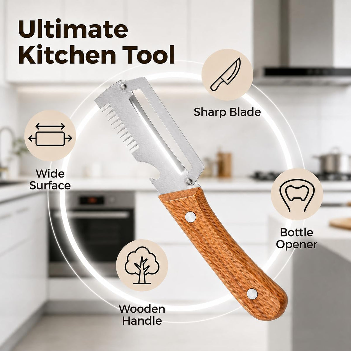 3 in 1 Vegetable Peeler