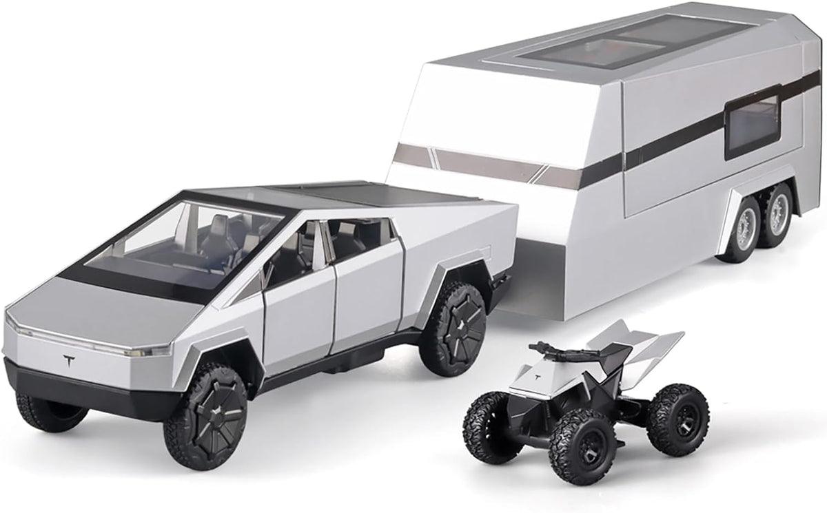 Tesla Cybertruck Die-Cast Toy Silver