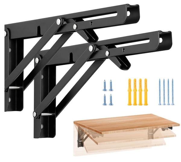 20cm Folding Shelf Brackets, 20cm
