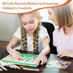 12 Color Washable Twistable Crayons Set