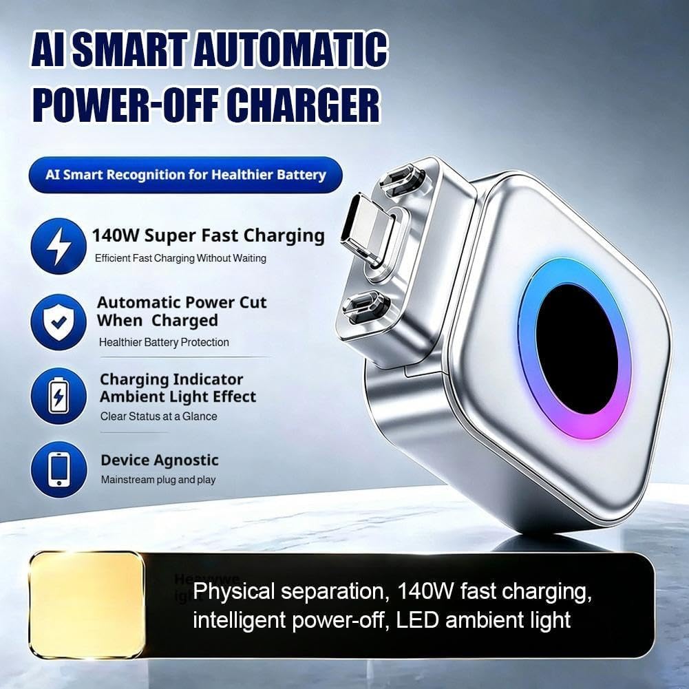 Auto Stop Charge Smart Charger