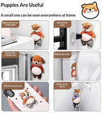 3D Cute Dog Door Stopper Wall Protector
