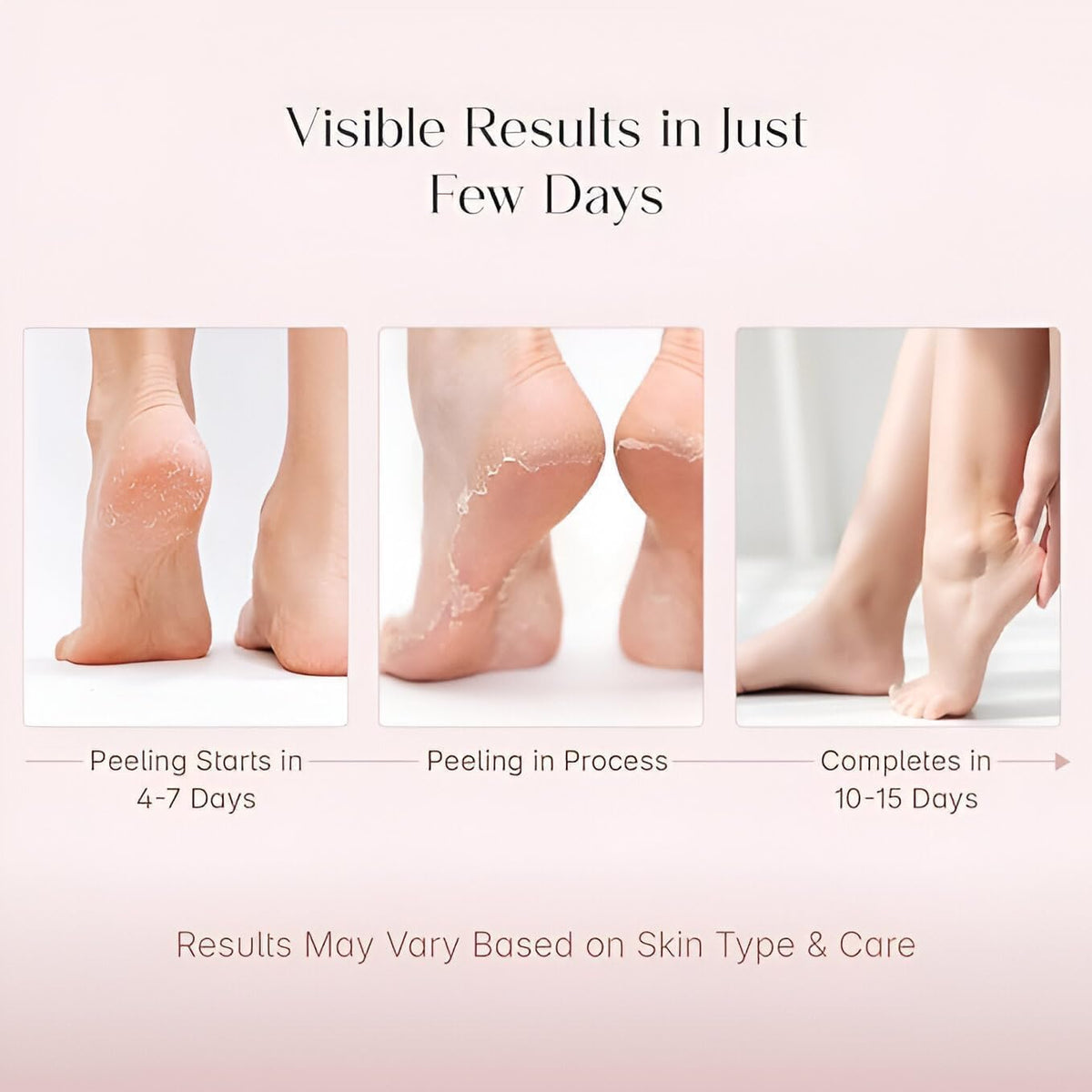 Peeling & Exfoliating Foot Mask