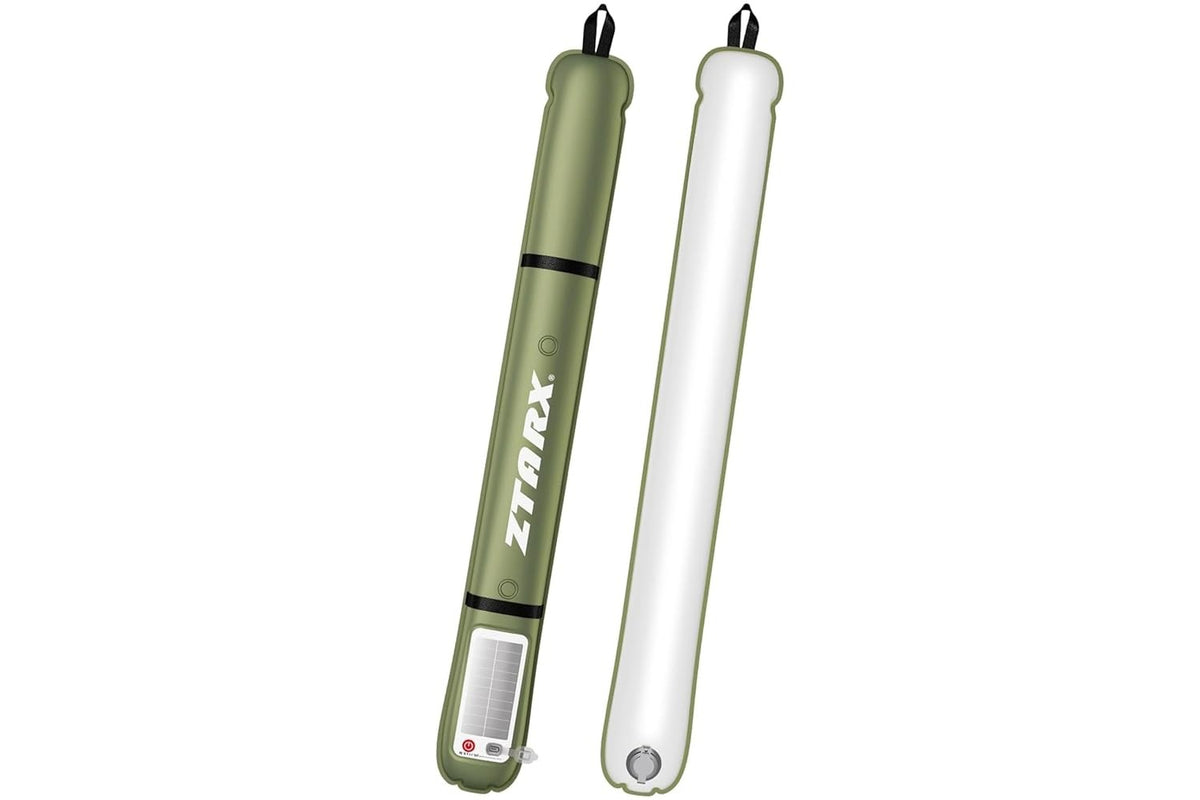Inflatable Solar Tube Lantern air Solar and USB Rechargeable