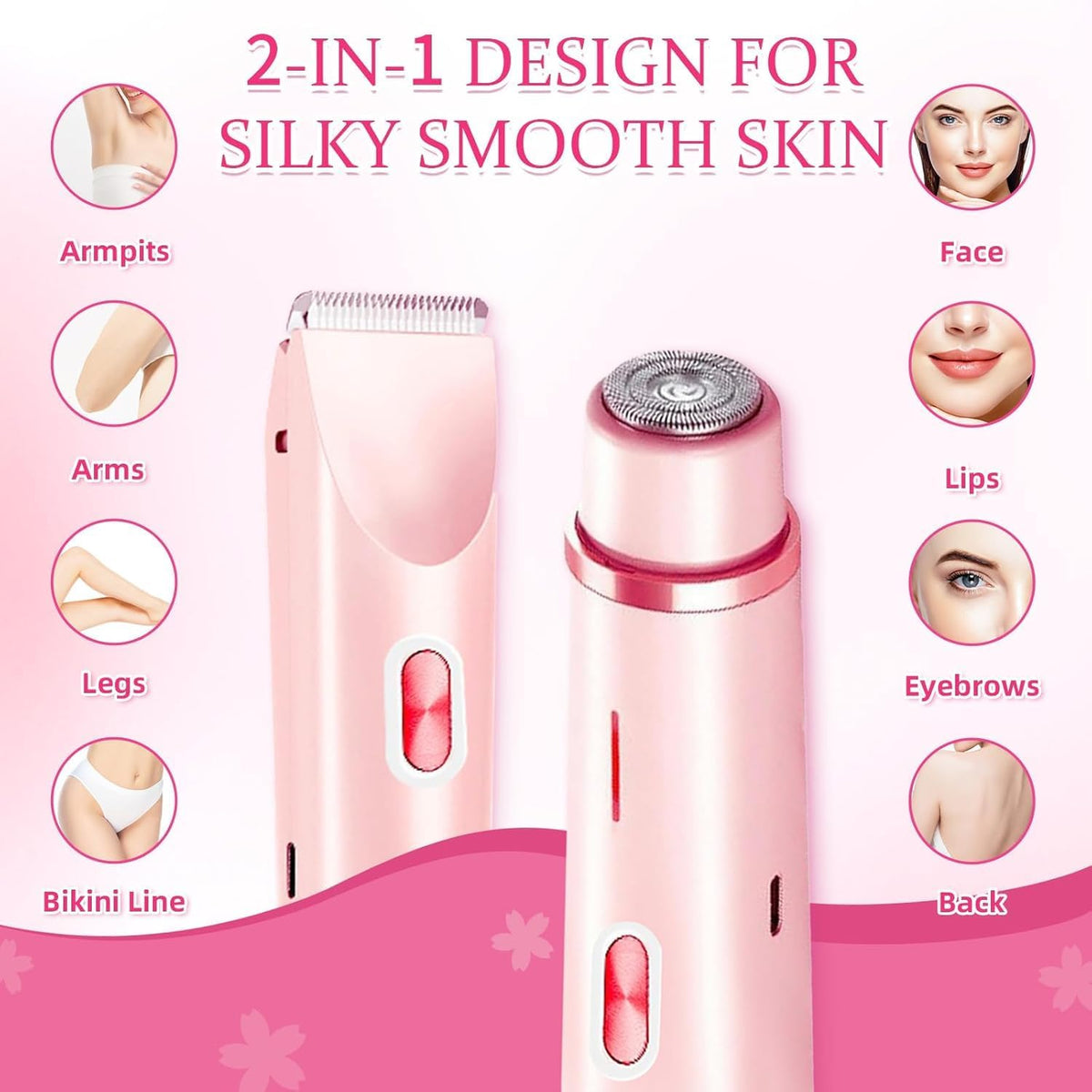 2 in 1 Electric Glow Shaver