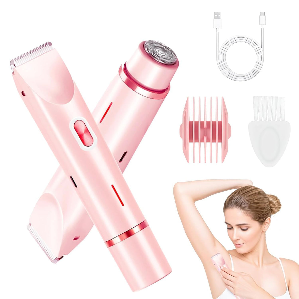 2 in 1 Electric Glow Shaver