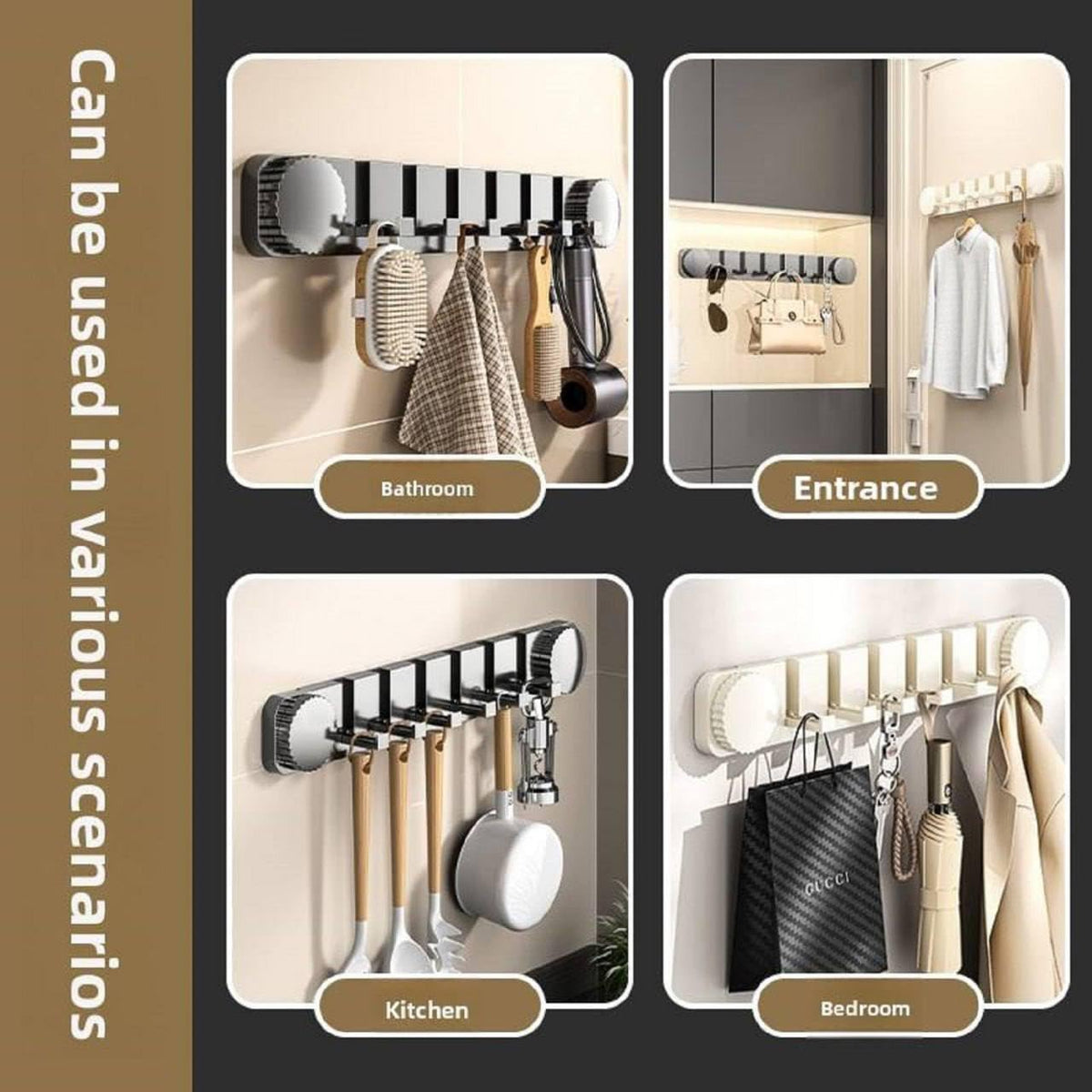 Invisible Wall Mounted Clothes Hanger