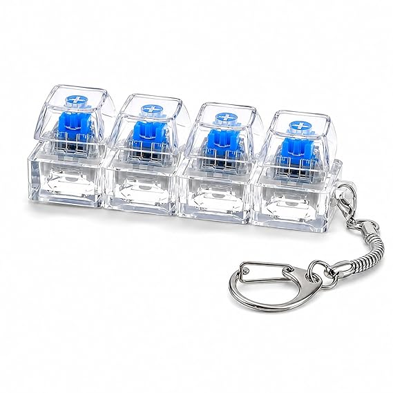 Keyboard Fidget Keychain