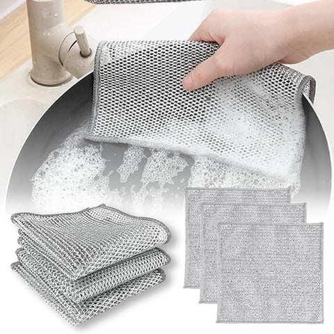 Non Scratch Wire Dish Cloth single layer