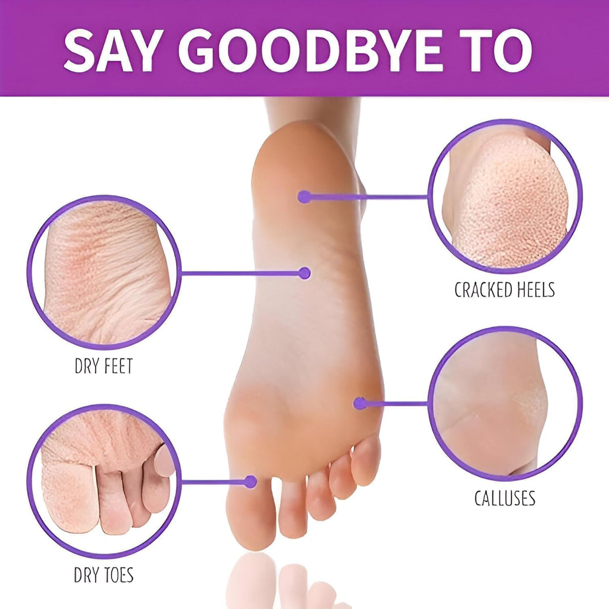 Peeling & Exfoliating Foot Mask