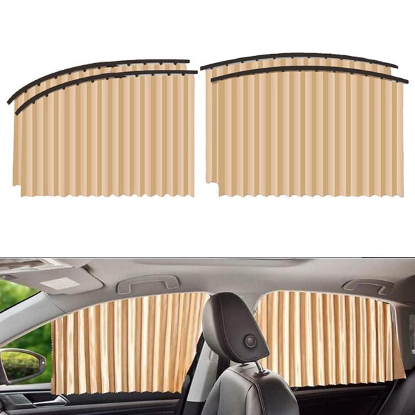 4 pcs Car Privacy Curtains