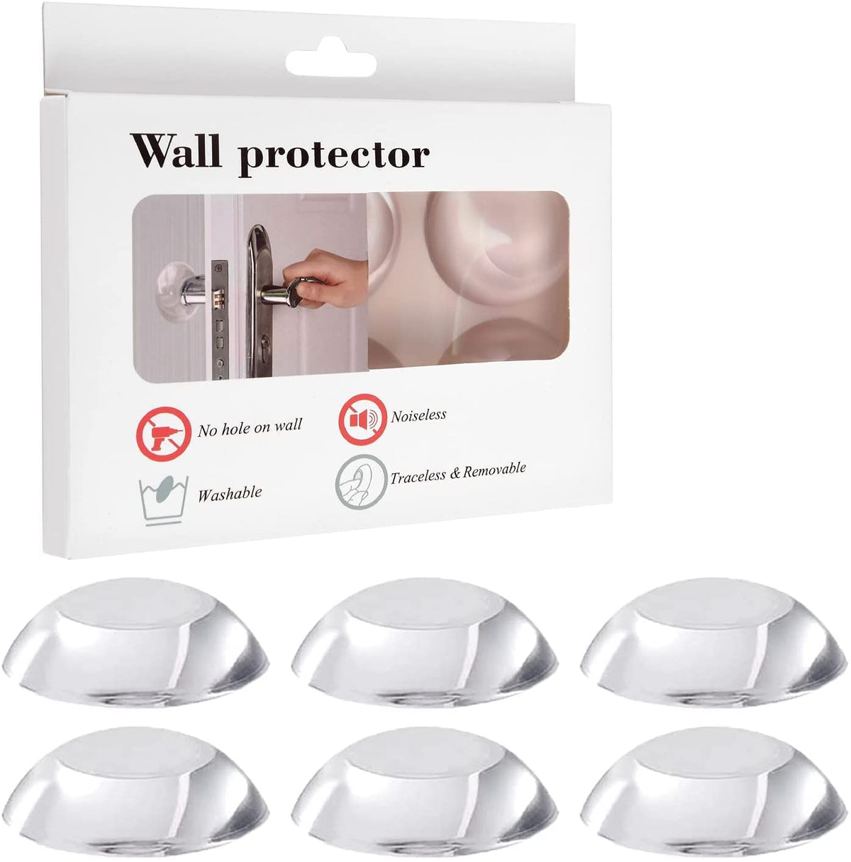 Silicon Door Stopper Wall Protector