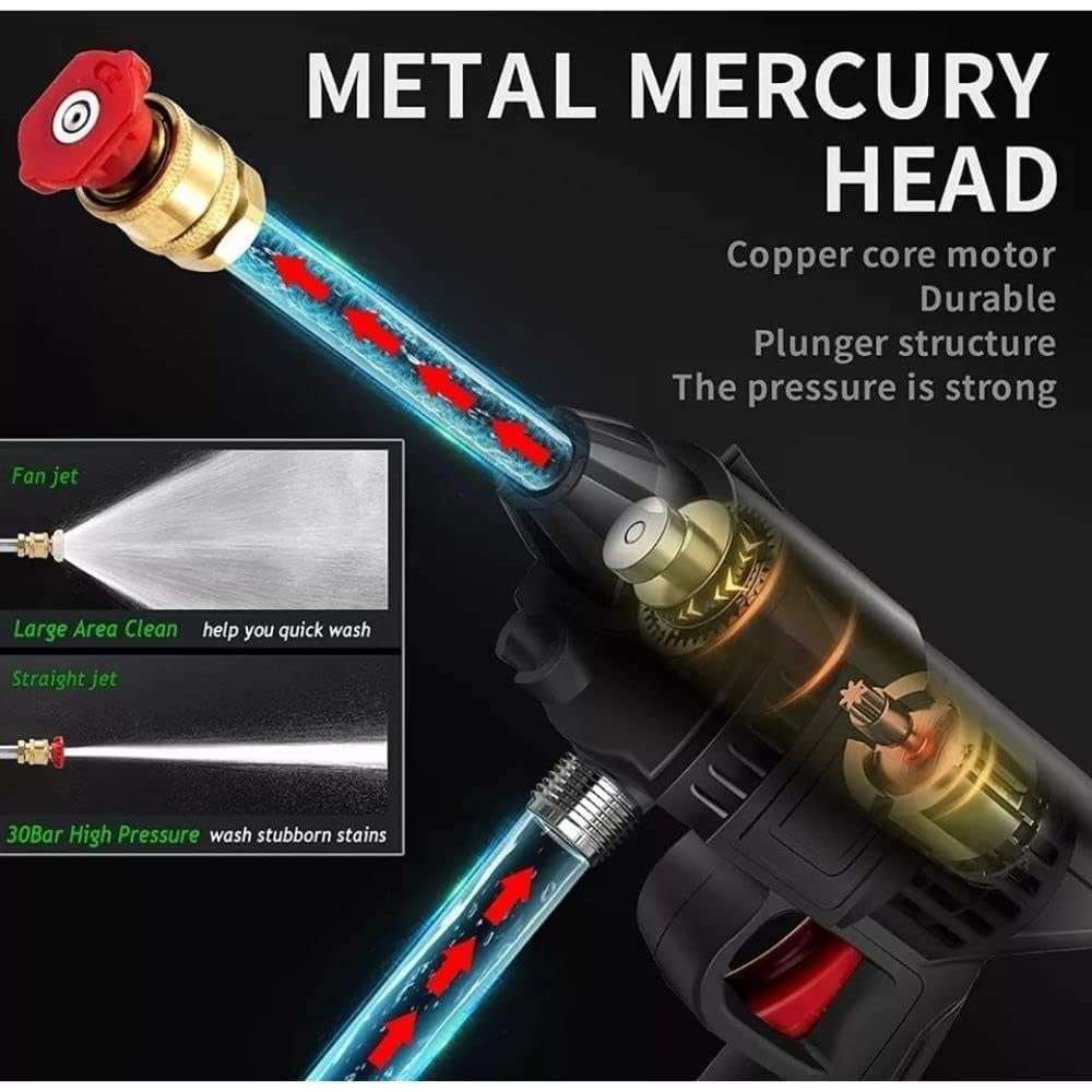 Wireless High Pressure Car Washer Gun