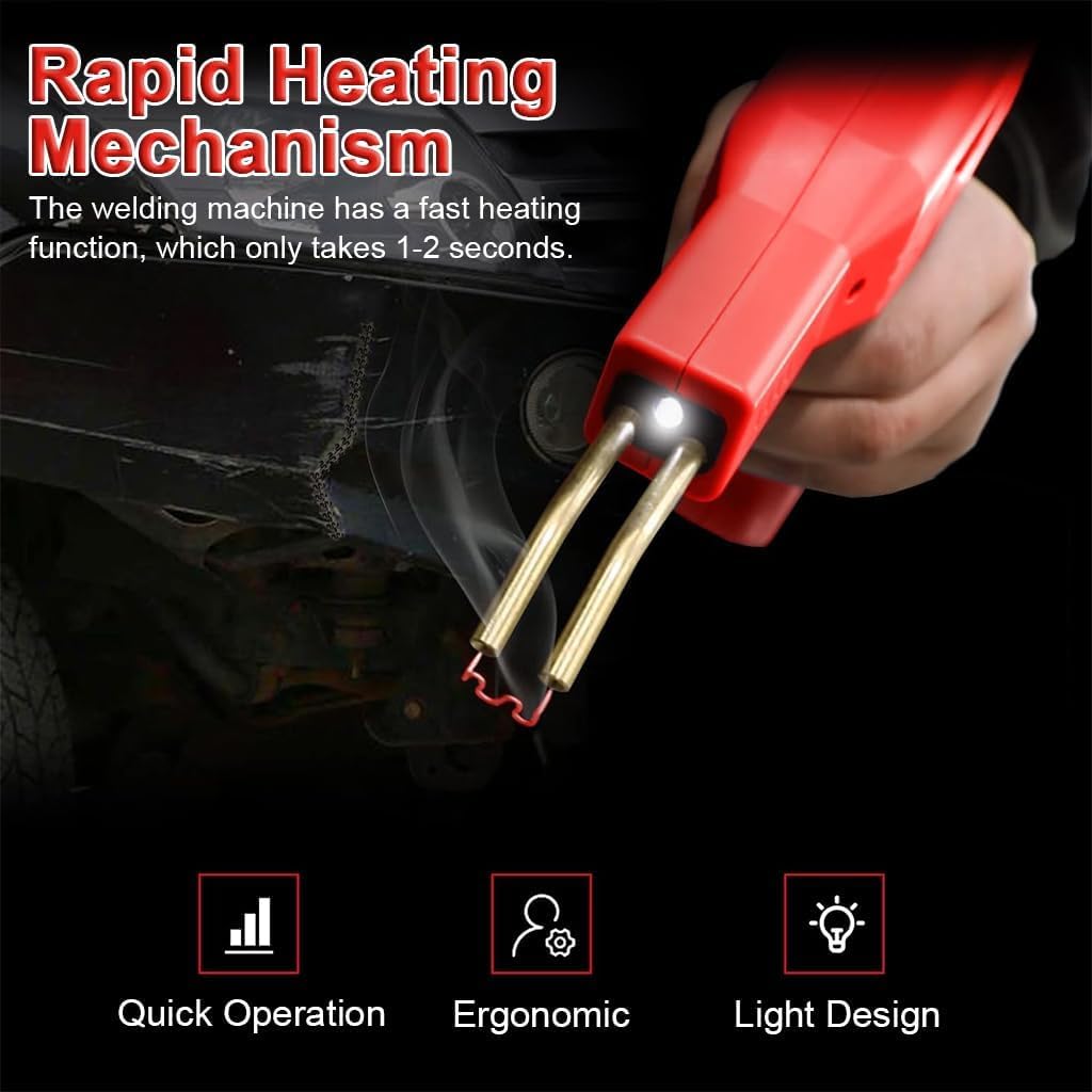 50W Plastic Welding Kit with 200 Staples