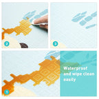 Baby folding floor foam mat 1.5-2 mt