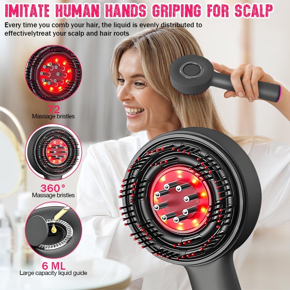 Head Scalp Electric Massager Comb