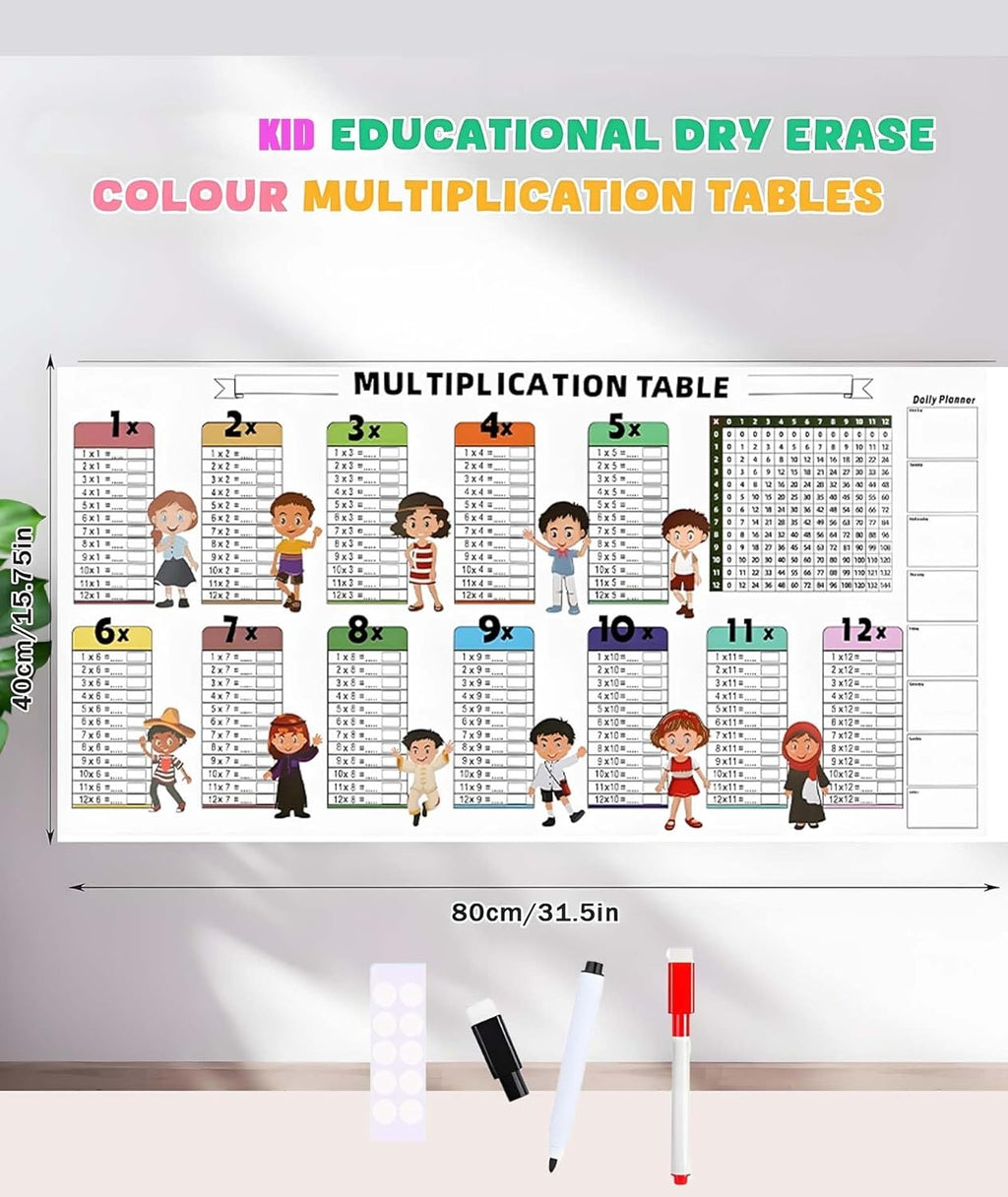 Multiplication Table Chart TT