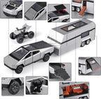 Tesla Cybertruck Die-Cast Toy Silver