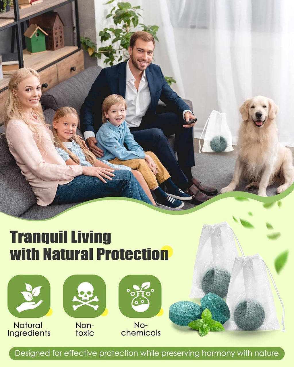 Gospire Rat Repellent for Car & Home Repel Mice Tablet