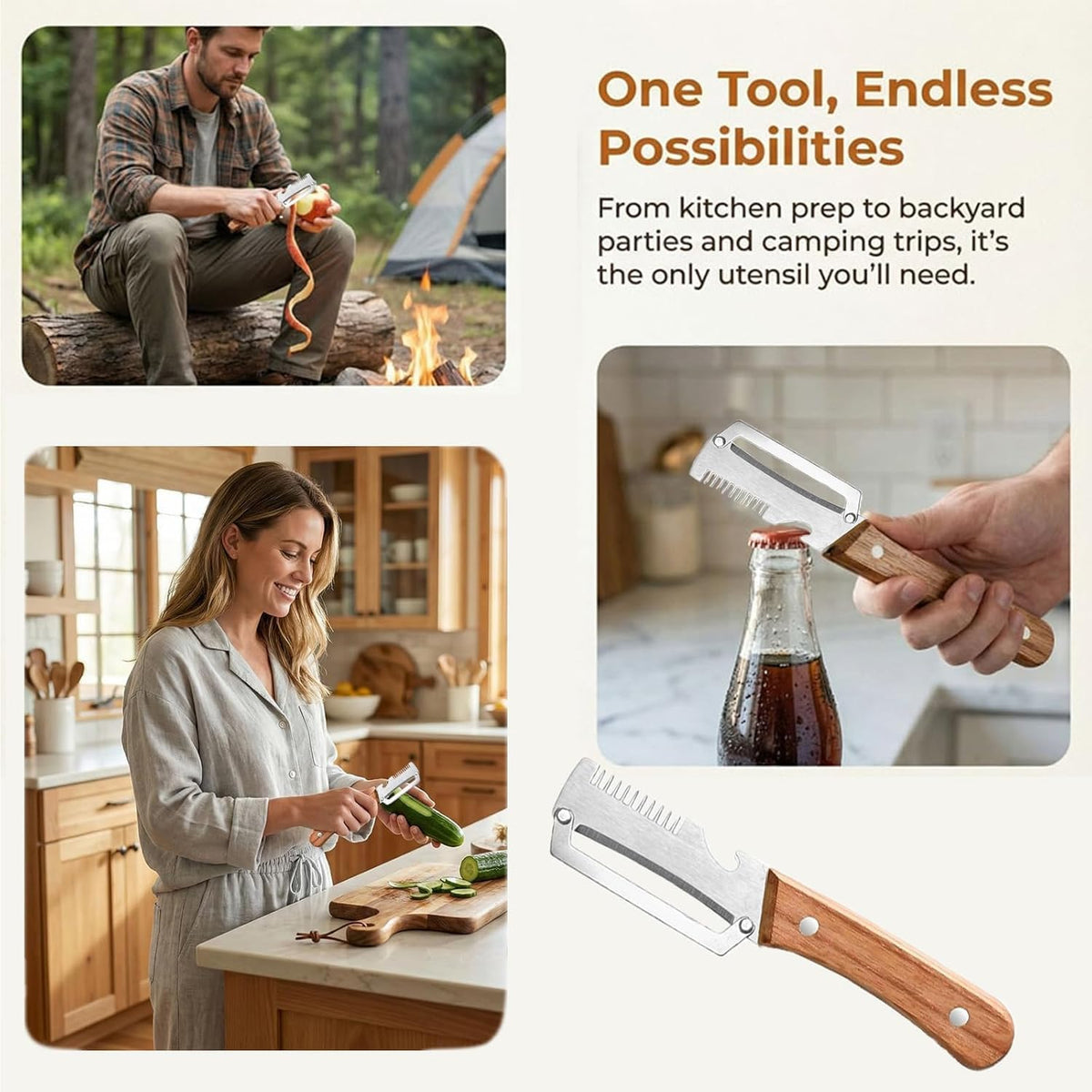 3 in 1 Vegetable Peeler