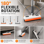 3 In 1 bathroom Scrub Mop Orange