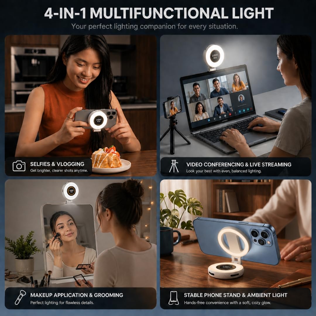 W50 Magnetic Selfie Light