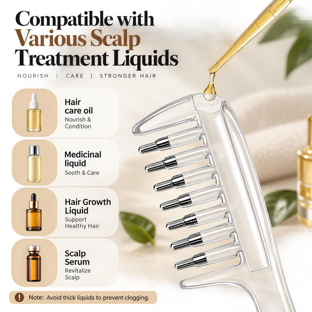 Hair Oil Applicator Comb