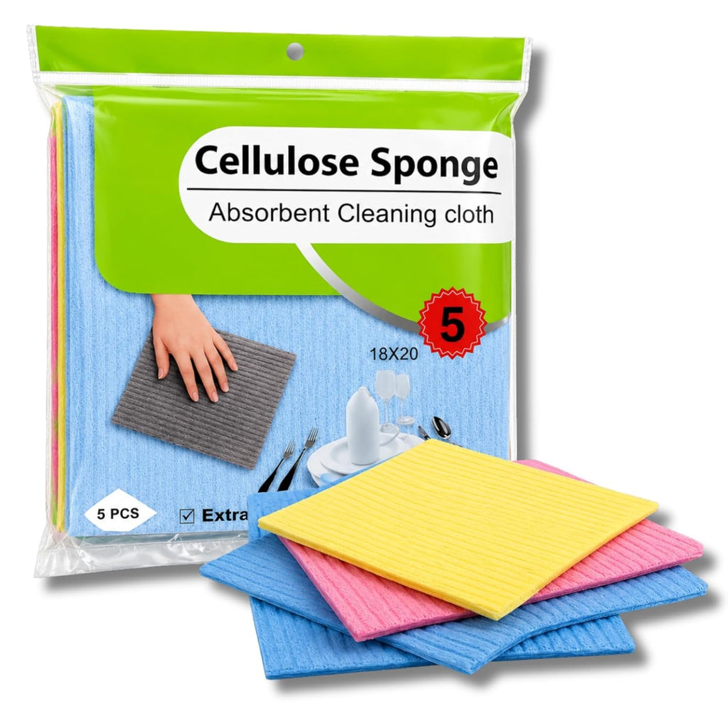 Reusable Cellulose Sponge Wipes