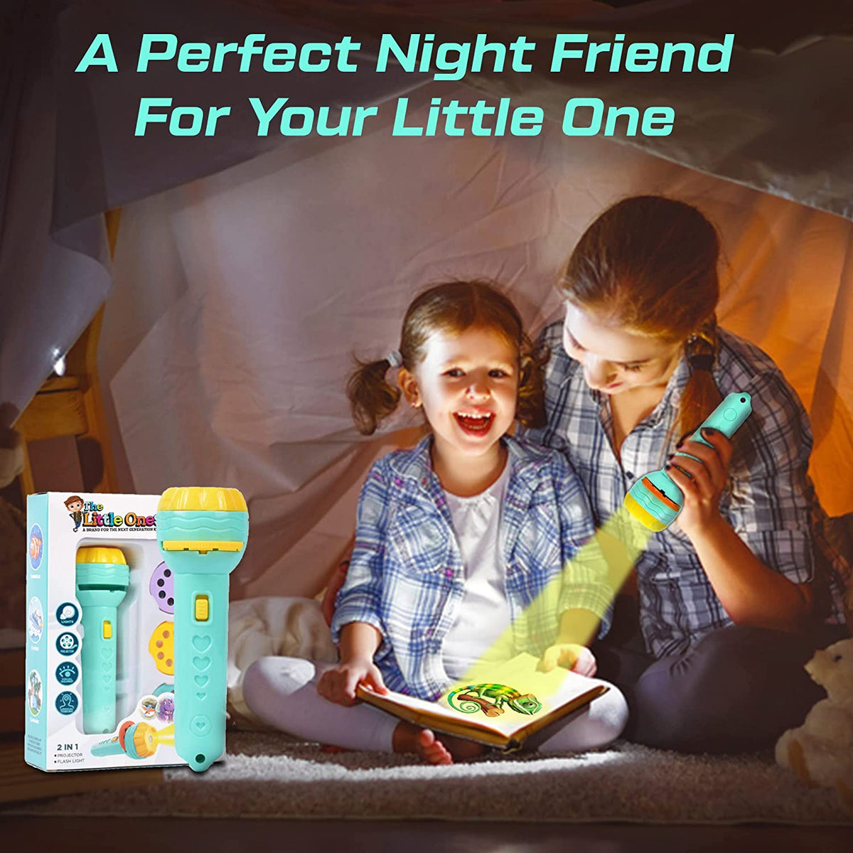 Mini Projection Tourch For Kids