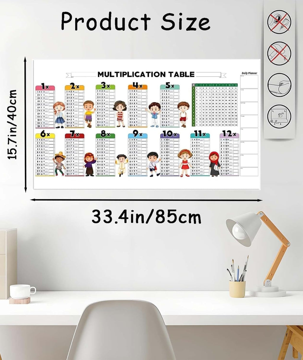 Multiplication Table Chart TT