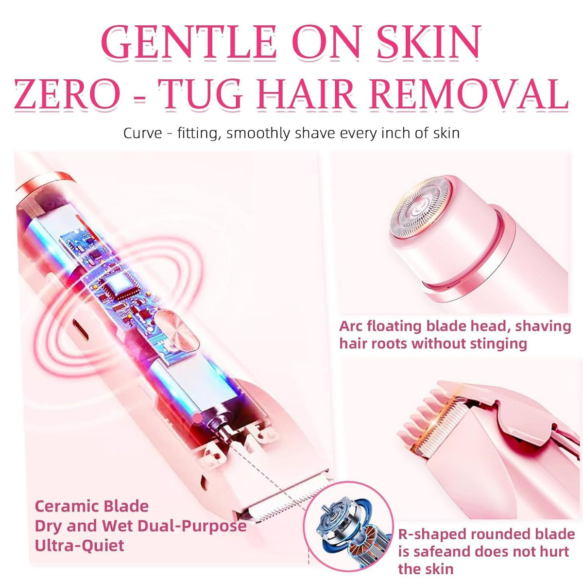 2 in 1 Electric Glow Shaver