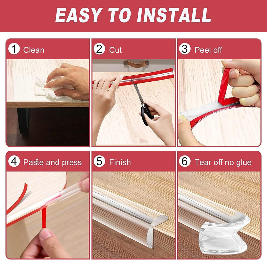 Transparent Soft Corner Guard Tape