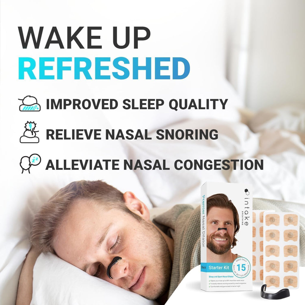 Breathing Nasal Strip Starter Kit (15 Count, Multi)